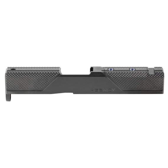Agency Arms Syndicate S2, 9MM, Stripped Slide, Optics Ready, Diamond-Like Carbon Coating, Black 