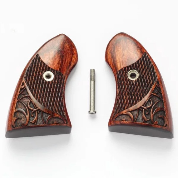 North American Arms GBG-L-ENG, .22 LR, Engraved, Rosewood 