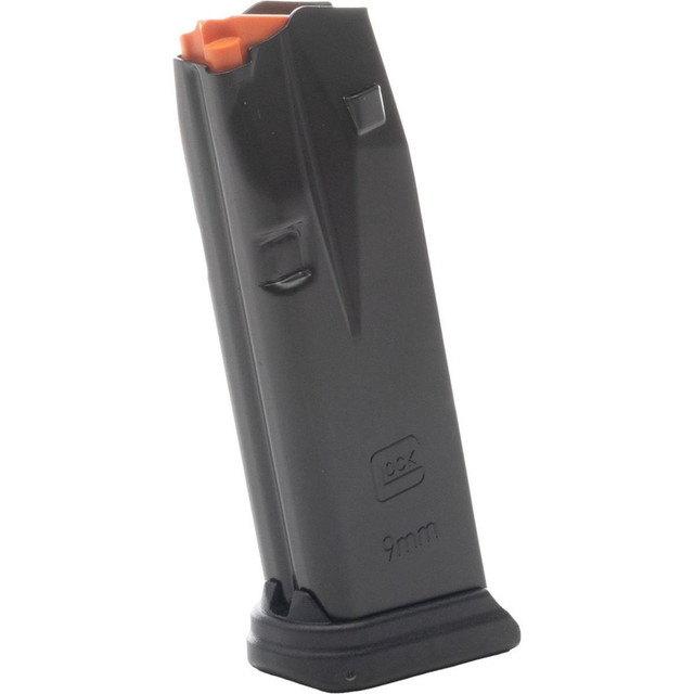 Glock G43X/48, Magazine, 15 Rds, Steel Body with Polymer, Black - 764503072161 