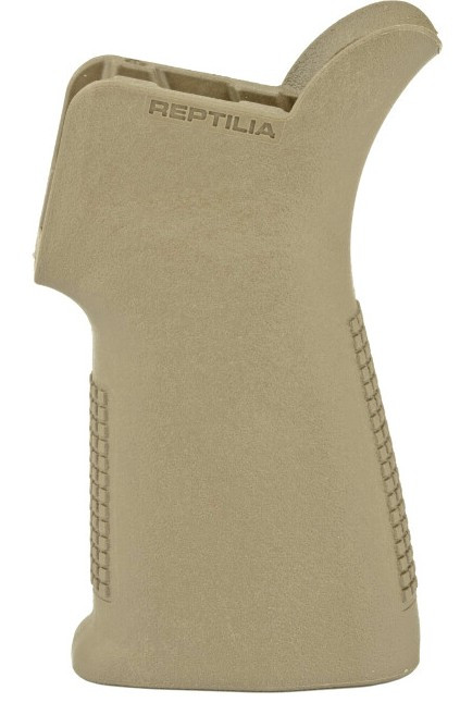 Reptilia CQG Pistol Grip, Flat Dark Earth, Enhanced Ergonomics