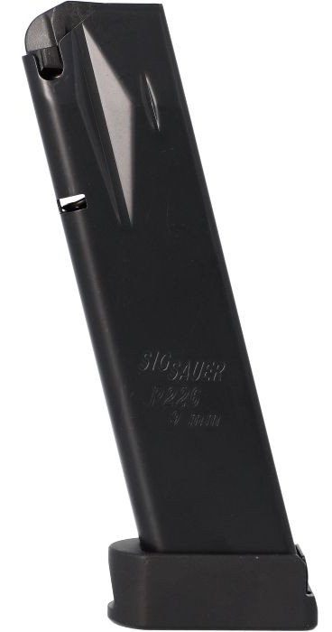 SIG Sauer P226 Magazine, 9MM, 20 Rds, Black