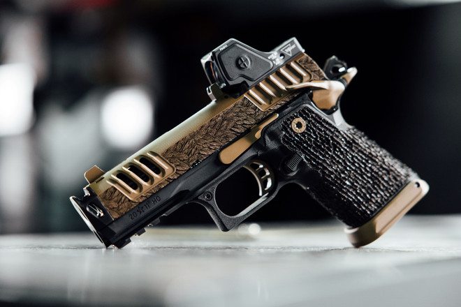 Tee Gun Vault Custom Staccato HD C4X Premium, Integrated Comp +
