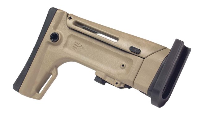 Raise Riser Card Kinetic Development Group FN Scar Stock, Folding, Adjustable Cheek ...