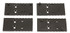 Glock MOS Adapter Set 01, Optic Mounting Plates, Black 