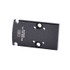 C&H Precision Weapons RMR Cut Slide Adapter Plate, w/ Zev Posts to All Other Optics, Black 