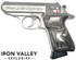 Walther PPK/S, Fixed Sights, .380 ACP, 3.30" Barrel, 7 Rds, Stainless 