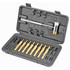 Wheeler Hammer and Punch Set, Steel and Plastic Punches, Black 