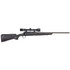 Savage Arms AXIS XP, w/ Weaver 3-9x40 Scope, 7MM-08 Remington, 22.00" Barrel, 4 Rds, Black 