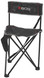 BOG Triple Play Chair, 3-Leg Hunting Chair, Textilene Seat, Exterior Mesh Pocket, Black 