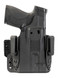 Mission First Tactical Pro Series IWB Light Holster for S&W Shield 1.0/2.0/Plus, w/ Streamlight TLR-6/TLR-6 HL/TLR-6 HL G, Ambidextrous, Black 