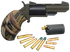 North American Arms Huntsman Conversion, 22 MAG/22 LR, .22 WMR, 2.00" Barrel, 5 Rds, OD Green 
