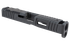 Zaffiri Precision ZPS.IBS, 9MM, Integrated Blowhole Comp Slide for Glock 19 Gen 5, Sniper Gray 