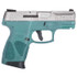 Taurus G2C, 9MM, 3.2" Barrel, 12 Rds, Stainless/Cyan - 725327617426 