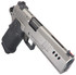 Nighthawk Custom BDS9 Government Pistol, 9MM, 5.00" Crowned Bull Barrel, 17 RDs, Silver/Black DLC Two-Tone 