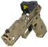 Vulcan Machine Werks Staccato HD C4X Preferred w/ Trijicon RMR HD 3.25 MOA & Red Dirt USA Trigger, 9MM, 4.00" Integrated Comp Barrel, 18 RDs, Vulcan HD Aluminum Grip, Chocolate Chip / FDE PVD 