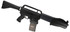Franchi SPAS-15 Shotgun, 12 Gauge, 18.00" Barrel, 6 RDs, Black 