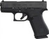 Glock 43X, 9MM, 3.41" Barrel, 10 RDs, Black 