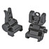 SIG Sauer IRON SIGHT SET FLIP UP M1913 RAIL, Iron Sight, Black 