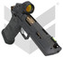 Taran Tactical Innovations JW4 Pit Viper, w/ Trijicon SRO, 9MM, 5.00" Compensated Barrel, 20 Rds, Black/Polished Steel 