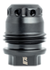 Rugged Suppressors M2 Brake, Dual Taper Locking System, Black - 859383006662 