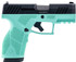 Taurus GX2, 9MM, 3.38" Barrel, 13 Rds, Cyan/Black - 725327637103 