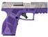 Taurus GX2, 9MM, 3.38" Barrel, 13 Rds, Dark Purple/Stainless - 725327637158 