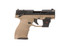 Taurus TX22 Compact, 22 LR, 3.5" Barrel, 13+1 Rds, Black/FDE - 725327942412 
