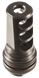 SilencerCo AC858 ASR Muzzle Brake, Black Steel, 3/4"-24 Threads - 817272011845 