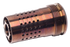 Q LLC Cherry Bomb, Quickie Fast-Attach Muzzle Brake, Copper Finish - 860248000428 