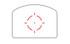 Trijicon RMR HD, 1 MOA Red Dot / 55 MOA Circle, Top-Loading Battery, Black - 719307619210 