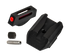 Kimber KS6 Fiber Optic Sight Set, Red/Fiber Optic Front Sight, Black/Blank Rear Sight 