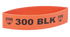Faxon FX300MB Magazine Marker Bands, 300 Blackout, Red Silicone, 10 Pack - 816341021099 