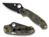Spyderco Para 3, 2.95" Black DLC CPM S30V Blade, Camo G10 Handle - 716104011841 Spyderco Para 3, 2.95" Black DLC CPM S30V Blade, Camo G10 Handle - 716104011841