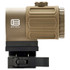 EO Tech G43.STS Micro 3X Magnifier, Switch to Side, FDE - 672294300441 