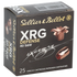 Sellier & Bellot XRG Defense, 40 S&W, 130 gr Solid Copper Hollow Point, 25 Rounds - 754908501113 