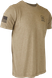Glock 2nd Amendment Tee, Olive, Cotton/Polyester, Short Sleeve, Small 
