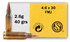 Sellier & Bellot 4.6X30 HK, 40GR FMJ, 40RD Box - 754908513048 