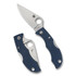 Spyderco Ladybug 3, CPM SPY27, 1.90" Blade, Satin Finish, Blue FRN Handle - 716104000494 