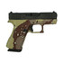 Glock G43XMOS, 9MM Luger, 3.41" Barrel, 10 Rds, Chocolate Chip Hydro Dip - 688099405885 
