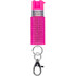 Sabre Jeweled Pepper Spray, Snap Clip Keychain, Jeweled Pink - 023063107967 