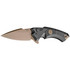 Hogue X5 SIG Emperor Scorpion, 3.5" Spear Point Blade, Flat Dark Earth PVD, Black Aluminum Handles with G10 Inserts - 743108365700 Hogue X5 SIG Emperor Scorpion, 3.5" Spear Point Blade, Flat Dark Earth PVD, Black Aluminum Handles with G10 Inserts - 743108365700