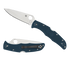 Spyderco Endura 4 Lightweight, K390 Steel, 3.80" Blade, Blue FRN Handle - 716104013746 