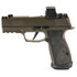 SIG Sauer P365 AXG Legion, 9MM, 3.1" Barrel, 17 Rds, Legion Gray Cerakote - 798681691913 
