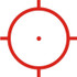 EO Tech XPS2-0 Holographic Sight, 68 MOA Ring, 1 MOA Red Dot, Gray - 672291600674 