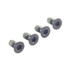 EO Tech Replacement Hood Mounting Screw Kit, Torx-head, Matte Black - 672294211013 