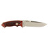 Hogue Sig EX-F01 Stainless Elite, 5.5" Drop Point Blade, Stone Tumbled Finish, Rosewood Handle, Includes Sheath - 743108371756 