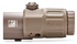 EO Tech G33 Magnifier, 3x, Tan/FDE - 672294300540 