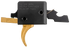 CMC Triggers 91501GF Drop-In Gold Finger Single-Stage Curved Trigger, 3-3.50 lbs Draw Weight, Gold Finish 