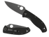 Spyderco Tenacious C122GBBKPS, 3.39" Part Serrated Blade, Black Matte Finish - 716104009343 Spyderco Tenacious C122GBBKPS, 3.39" Part Serrated Blade, Black Matte Finish - 716104009343