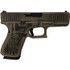 Glock 19 Gen5 MOS, 9MM, Distressed FDE/Old Glory, 15 Rds - 050806001657 